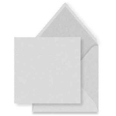 envelop wit parelmoer